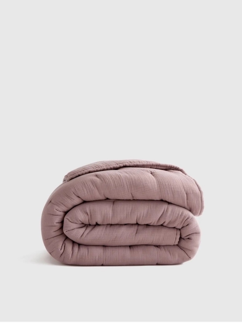 NWT QUINCE Organic Cotton Gauze Dream Quilt King/Cal King Fig 8136